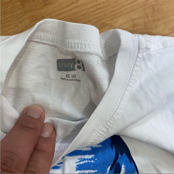 Gap Craxy 8 Boys Outfit Bundle Americana Shark - Picture 4 of 14